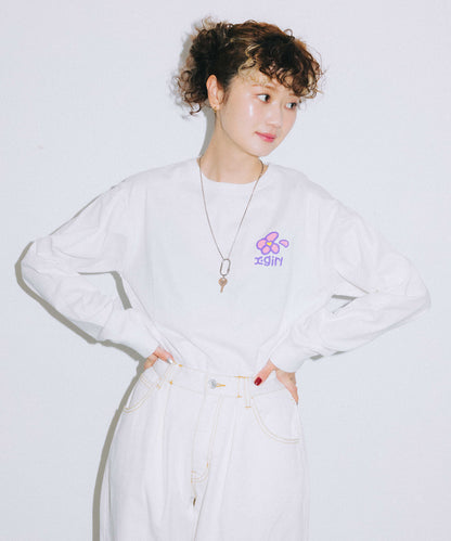 FLOWER L/S TEE