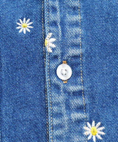DAISY EMBROIDERY SHIRT