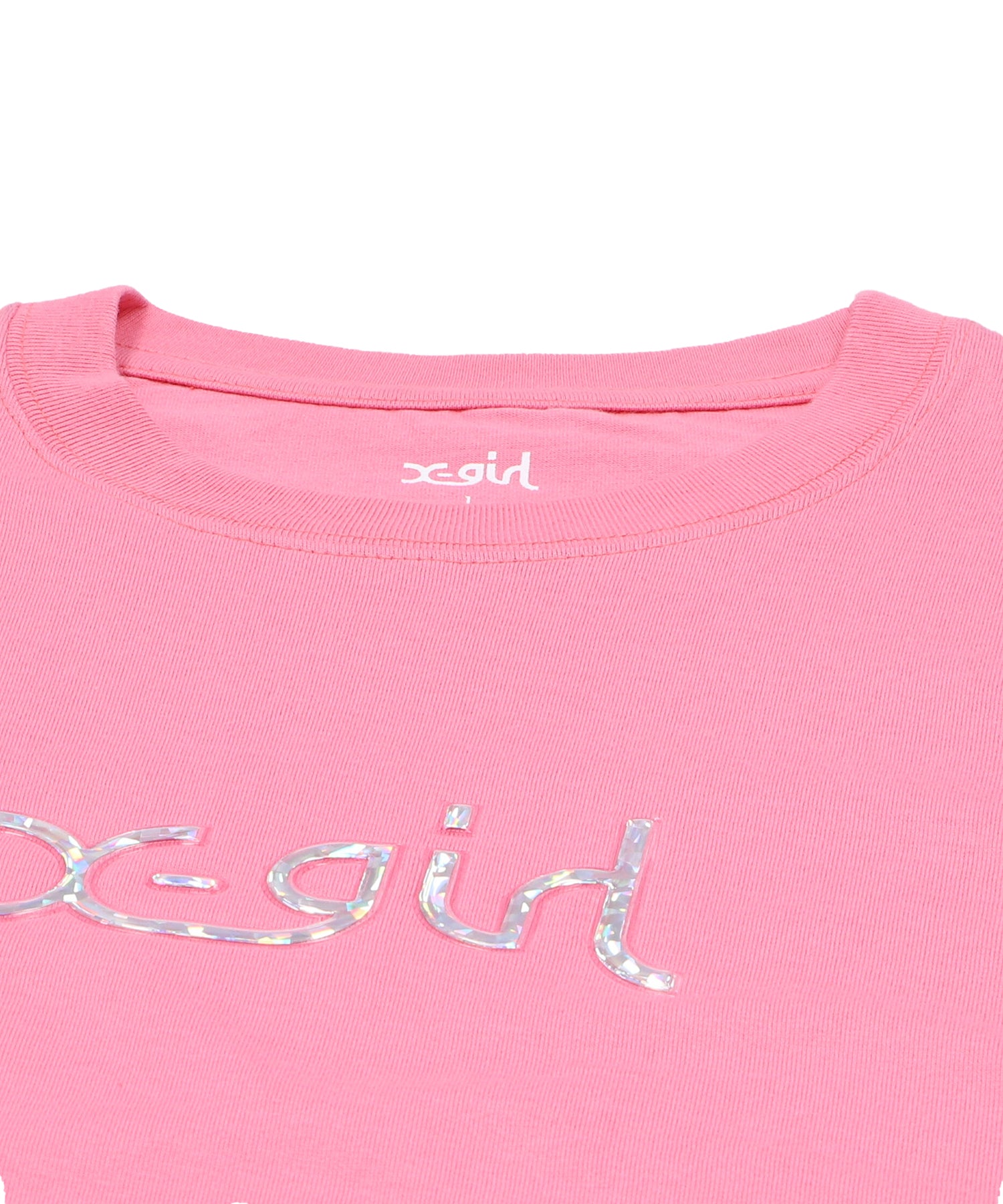 AURORA MILLS LOGO S/S REGULAR TEE, T-SHIRT, X-Girl  