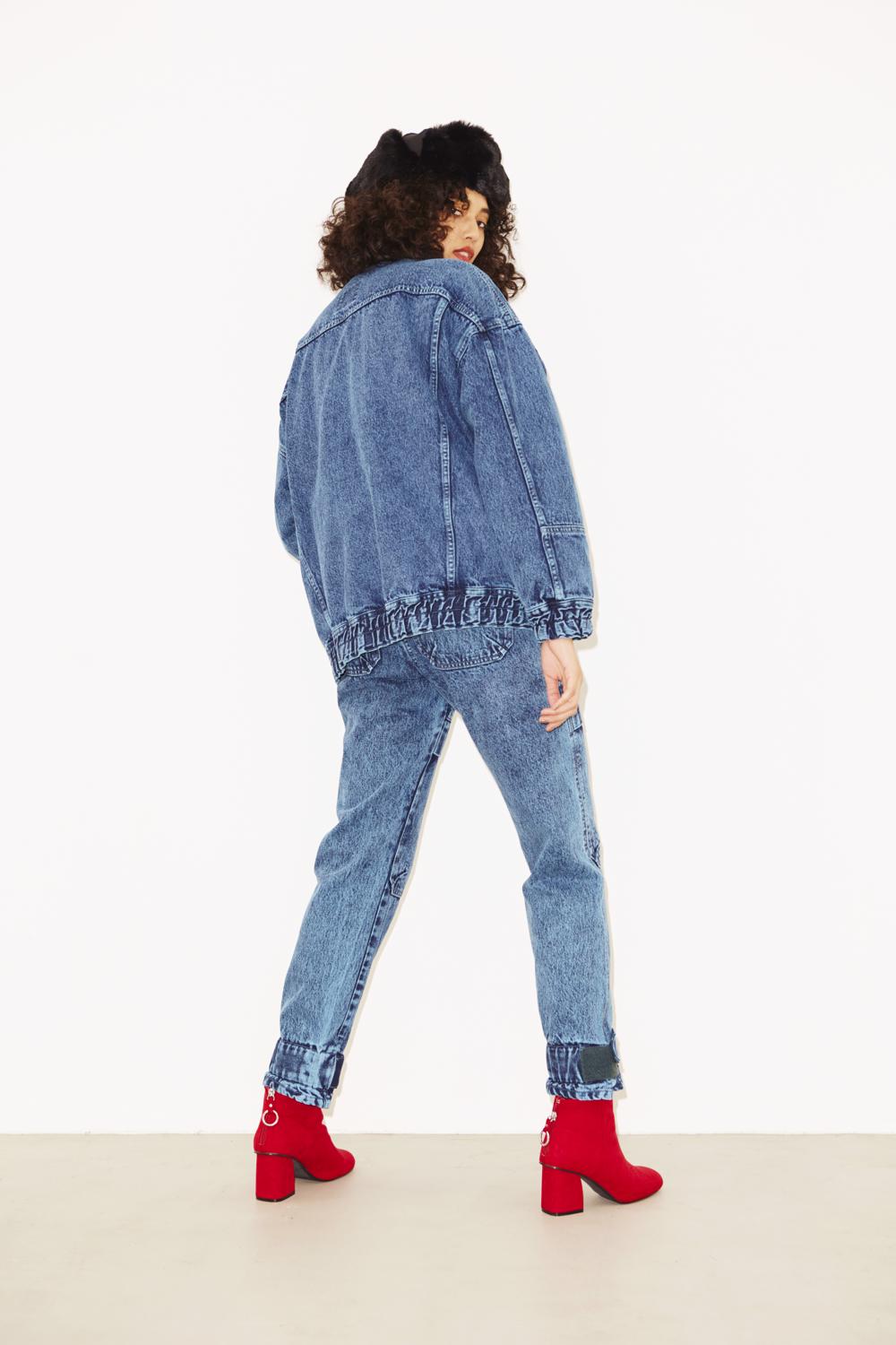 DENIM CARGO PANTS - X-girl