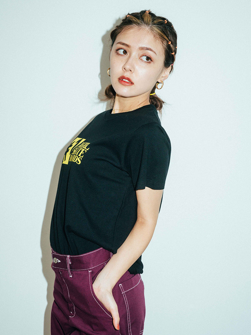 #1 BASIC LOGO S/S REGULAR TEE, T-SHIRT, X-Girl  