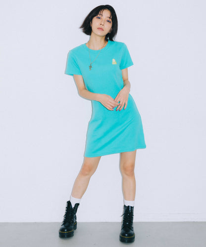 FACE COMPACT S/S TEE DRESS