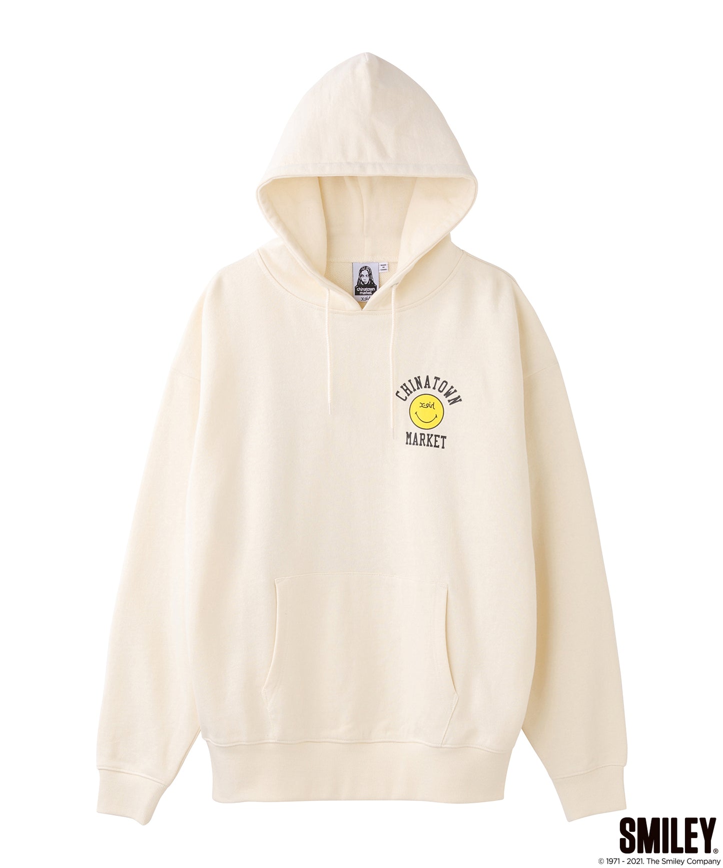 X-girl × CHINATOWN MARKET WINKY SWEAT HOODIE