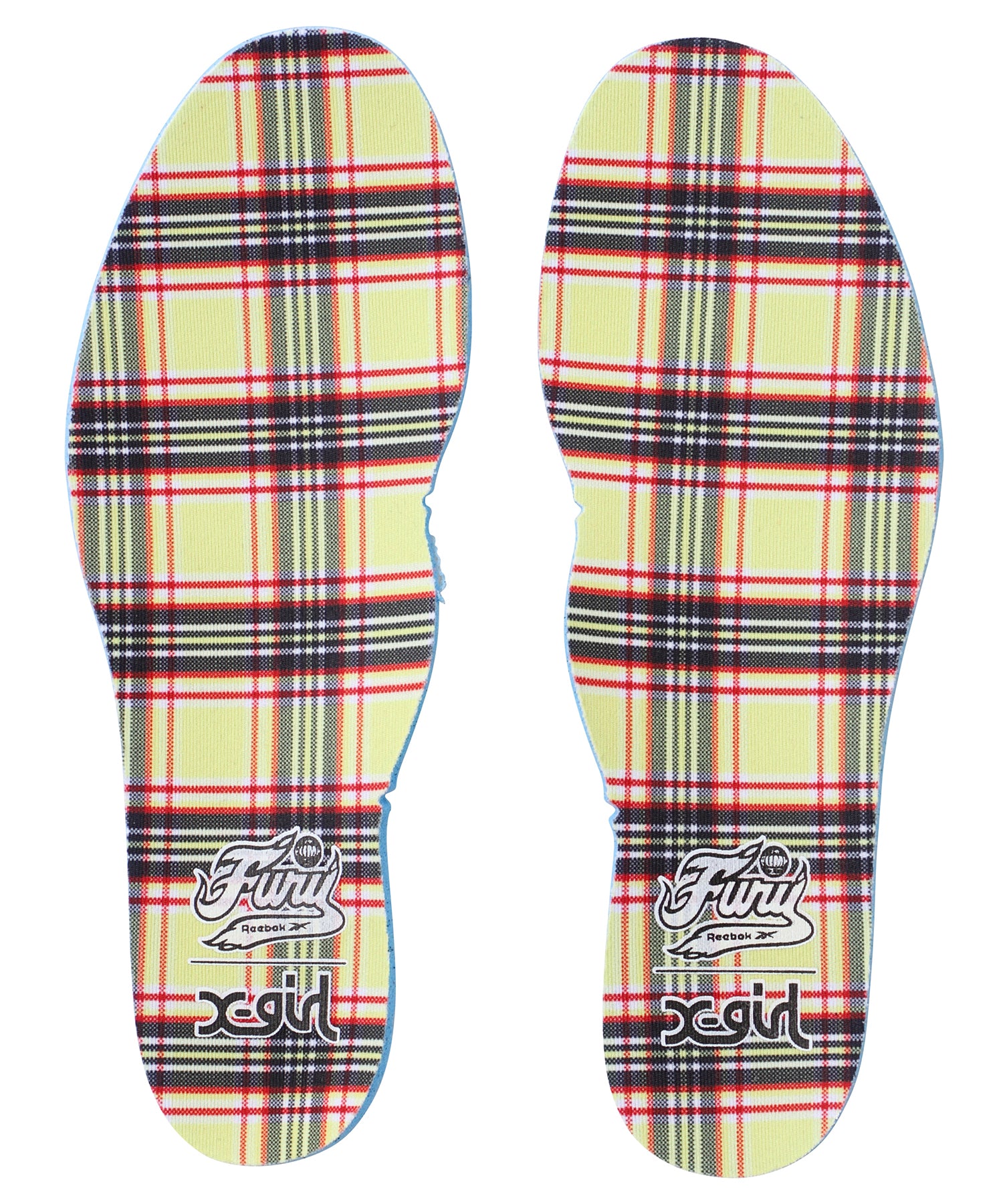 X-girl × Reebok PLAID INSTAPUMP FURY | X-girl