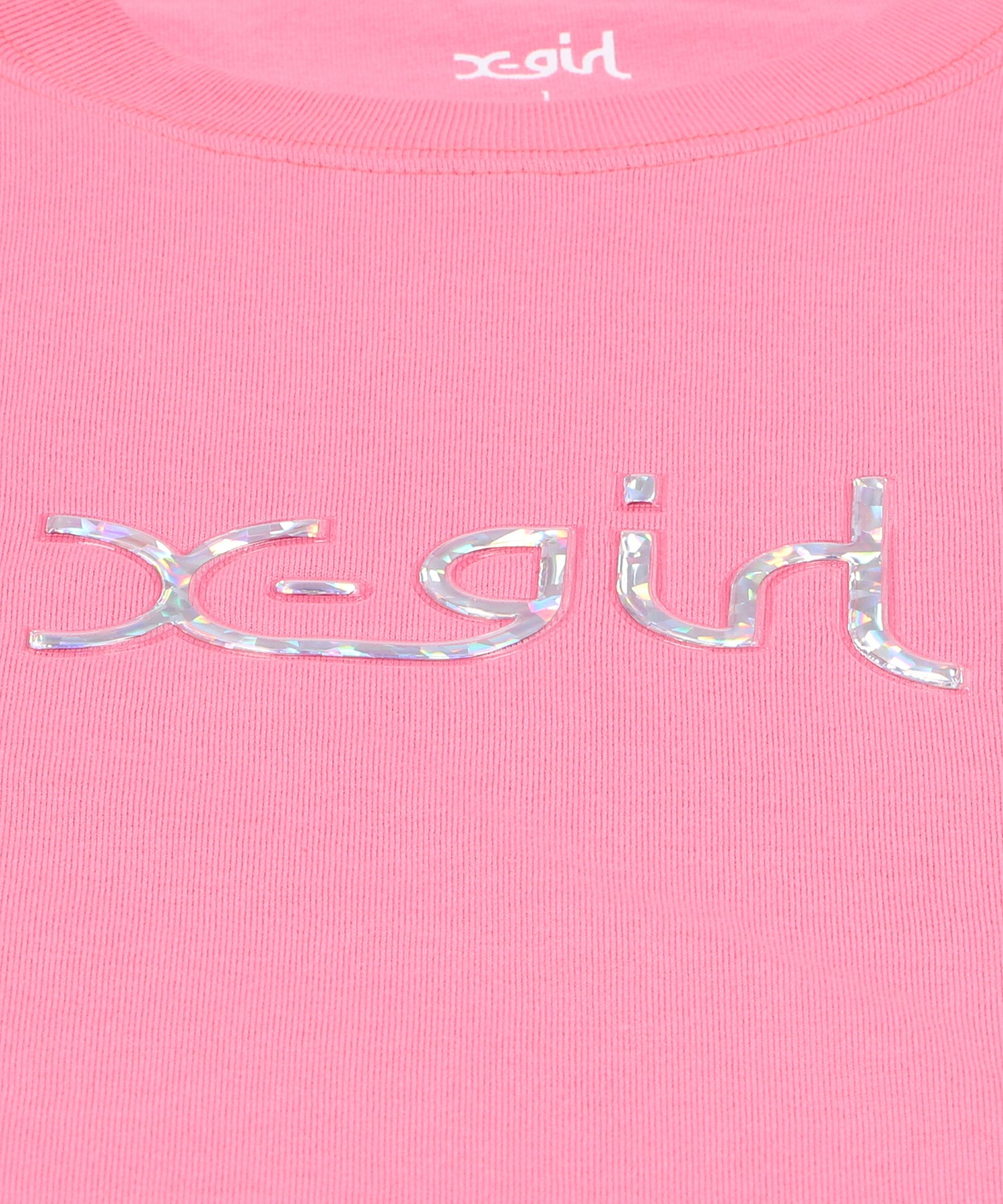 AURORA MILLS LOGO S/S REGULAR TEE, T-SHIRT, X-Girl  