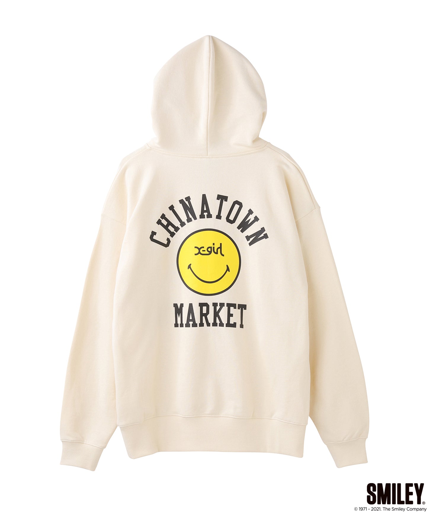 X-girl × CHINATOWN MARKET WINKY SWEAT HOODIE