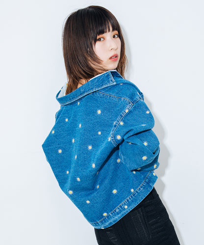 DAISY EMBROIDERY SHIRT