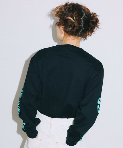 MARBLE BUTTERFLY L/S TEE