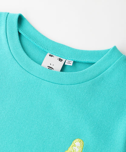 FACE COMPACT S/S TEE DRESS