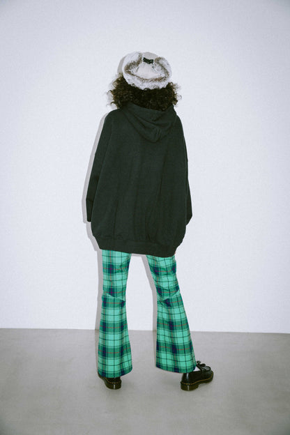PLAID FLARE PANTS - X-girl