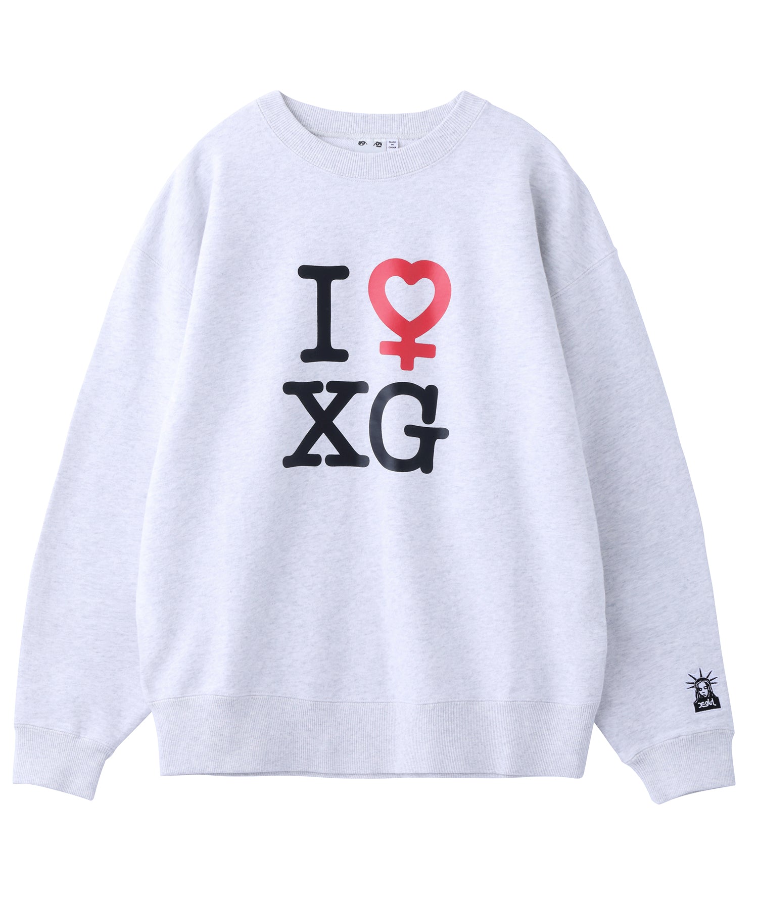 FEMINISM CREW SWEAT TOP, HOODIES & SWEATERS, X-Girl  