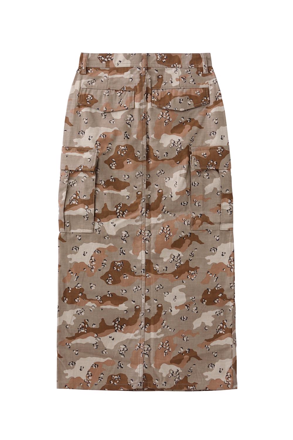 DESERT CAMO SKIRT - X-girl