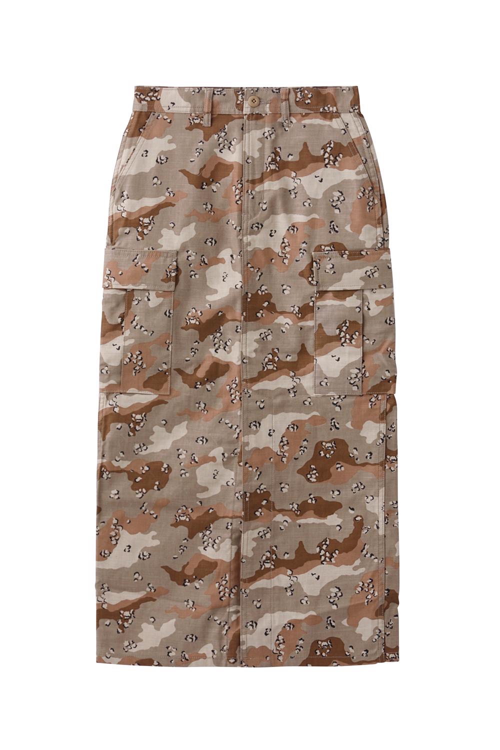 DESERT CAMO SKIRT - X-girl
