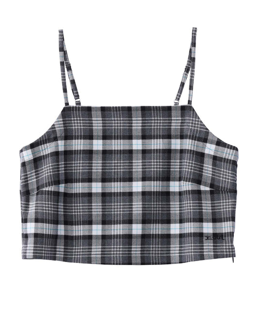 PLAID CAMISOLE, TOPS, X-Girl  