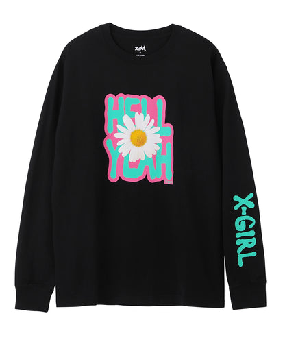 DAISY LOGO L/S TEE