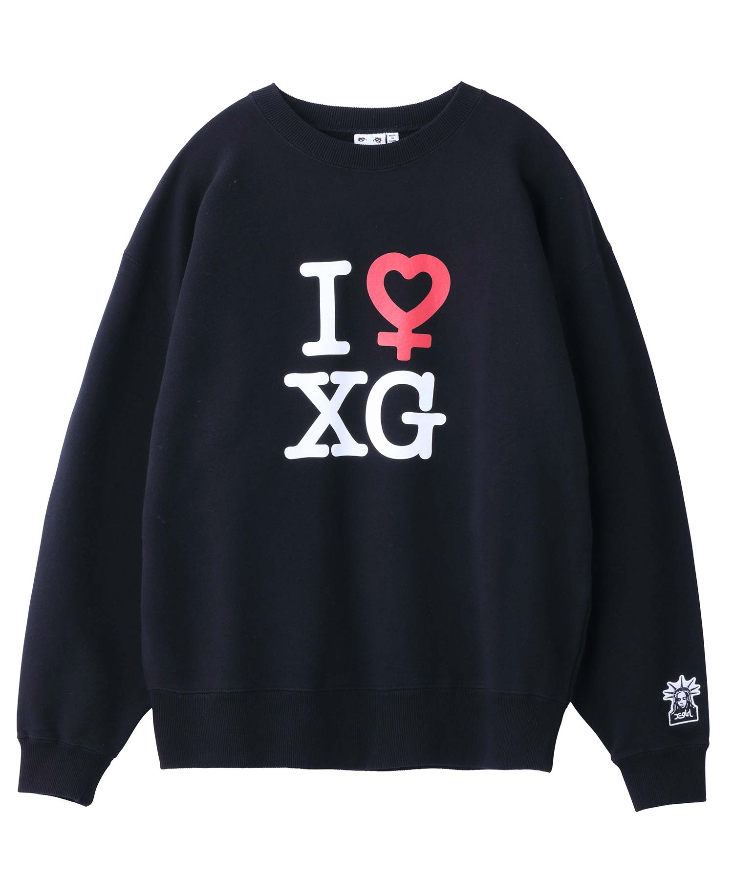 FEMINISM CREW SWEAT TOP, HOODIES & SWEATERS, X-Girl  