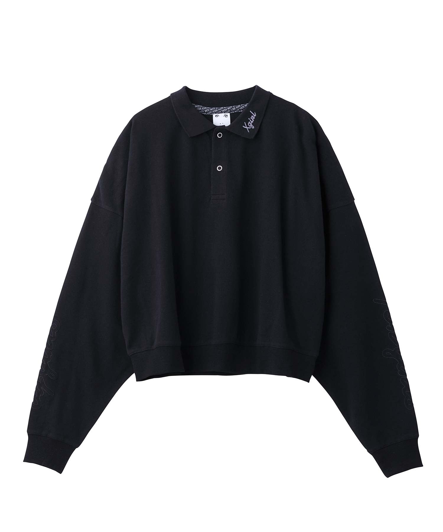 POLO L/S SHIRT - X-girl