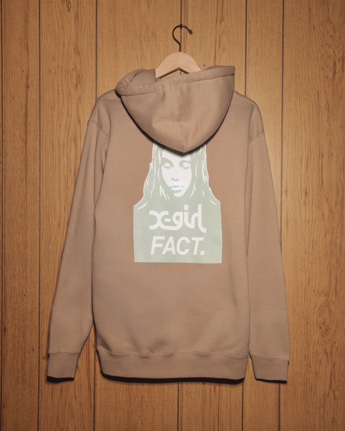 X-Girl x FACT - FACE HOODIE