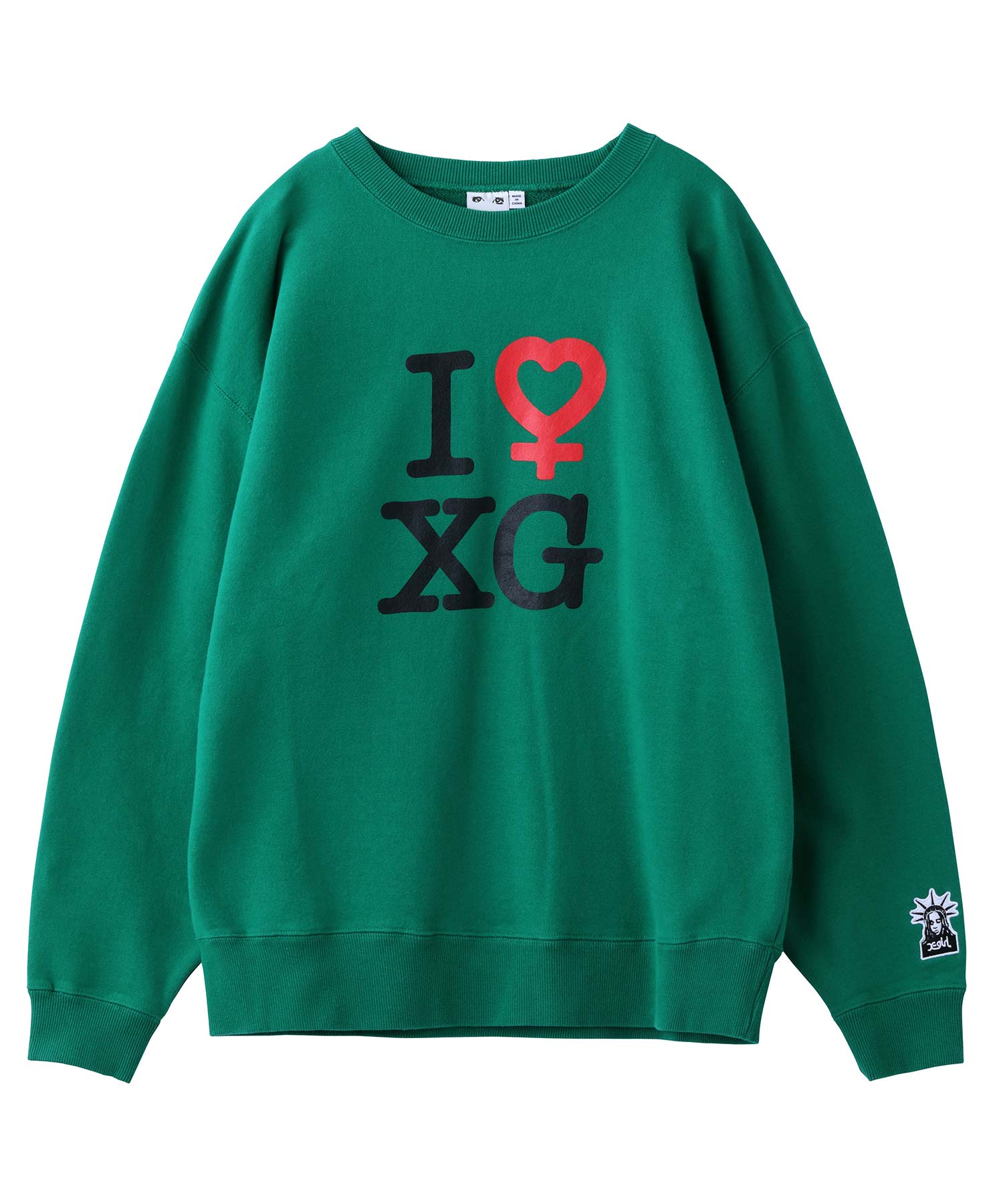 FEMINISM CREW SWEAT TOP, HOODIES & SWEATERS, X-Girl  