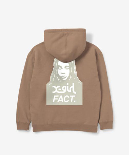 X-Girl x FACT - FACE HOODIE