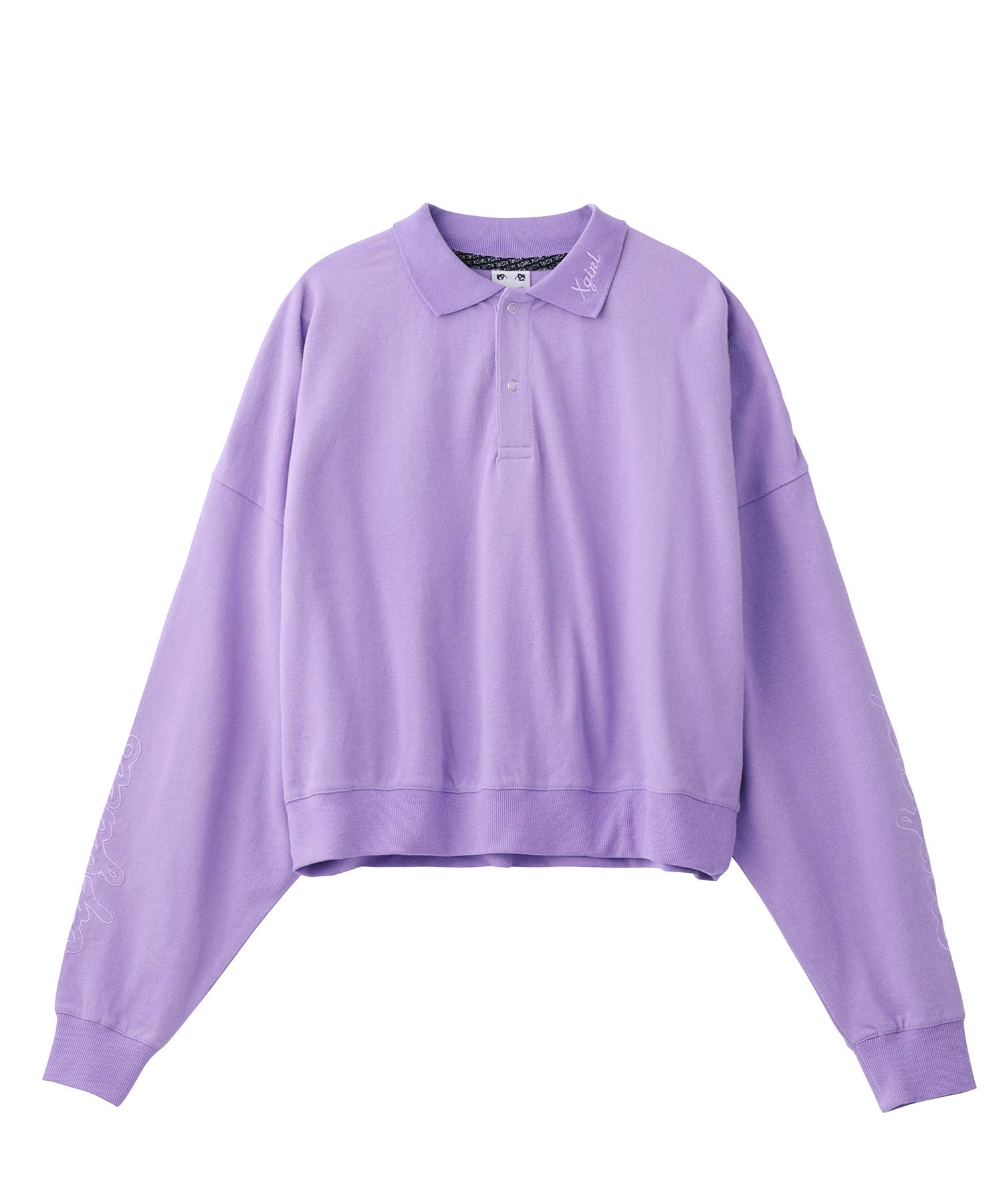 POLO L/S SHIRT - X-girl