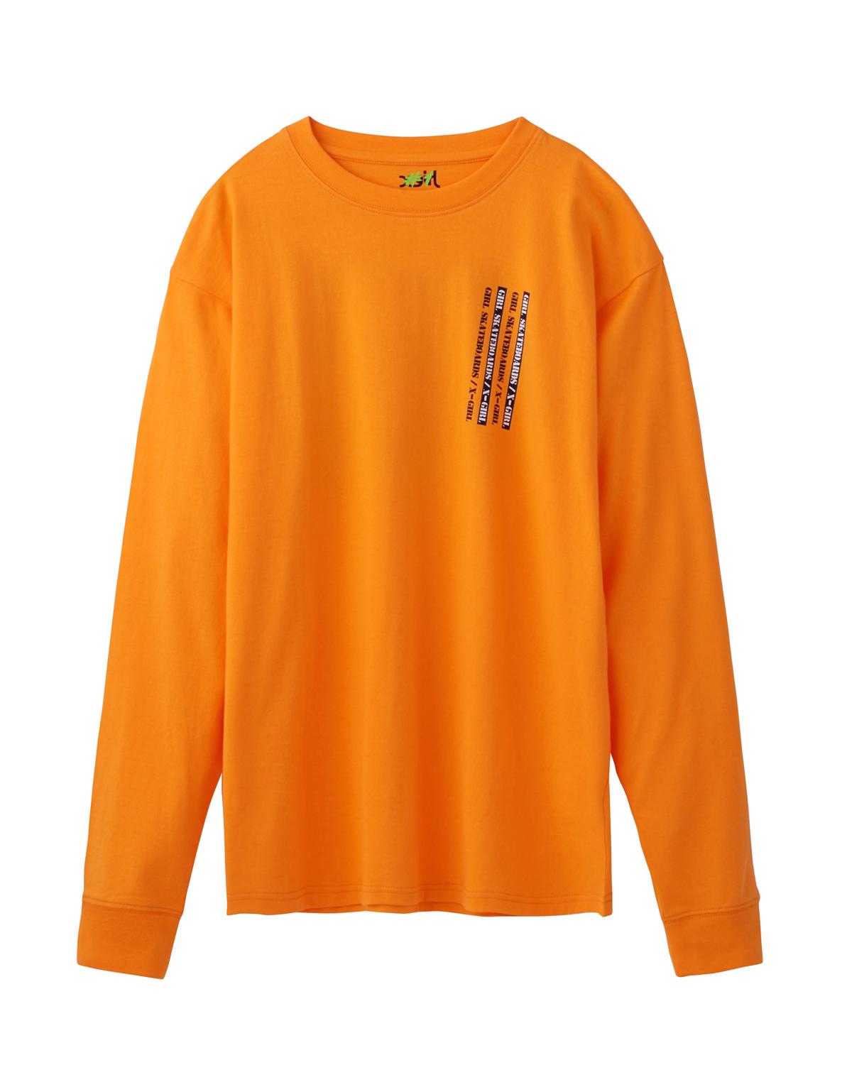 #1 X-girl x GIRL SKATEBOARDS L/S BIG TEE - X-girl