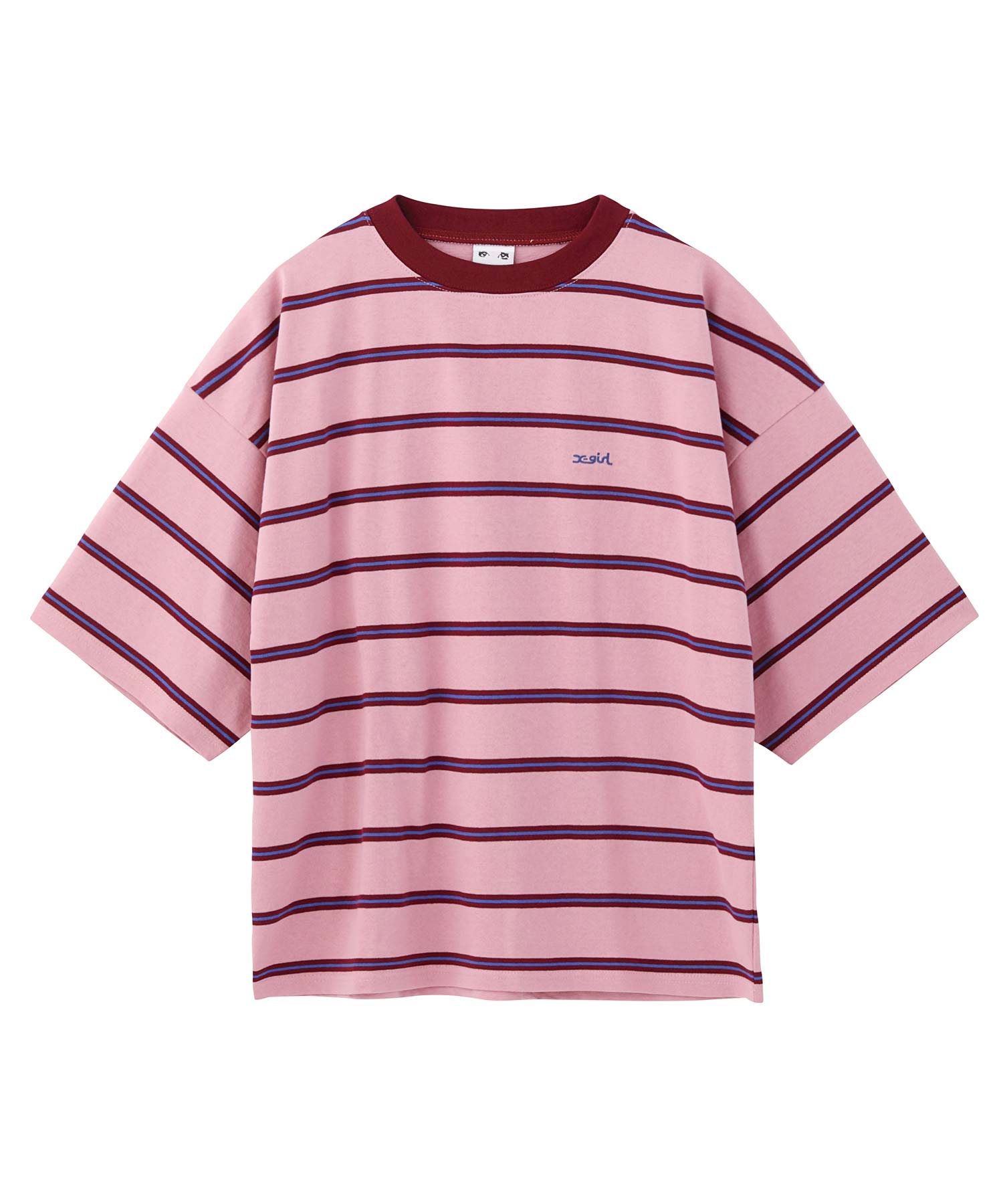 STRIPED H/S TEE - X-girl