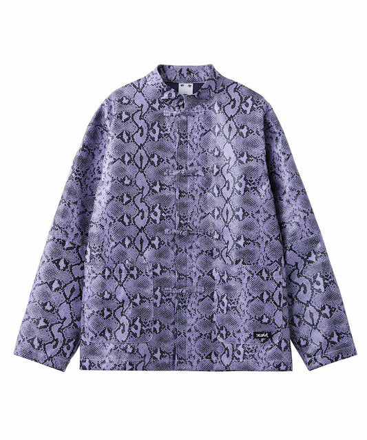 FAUX LEATHER CHINA JACKET - X-girl