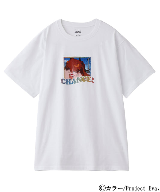 X-girl x EVANGELION CHANCE! S/S TEE, T-SHIRT, X-Girl  