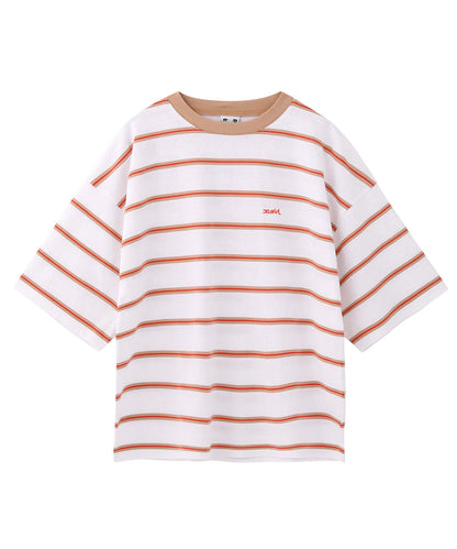 STRIPED H/S TEE - X-girl