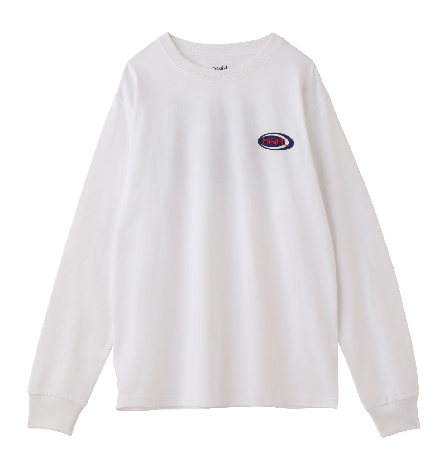 MULTI COLOR OVAL LOGO L/S REGULAR TEE - X-girl