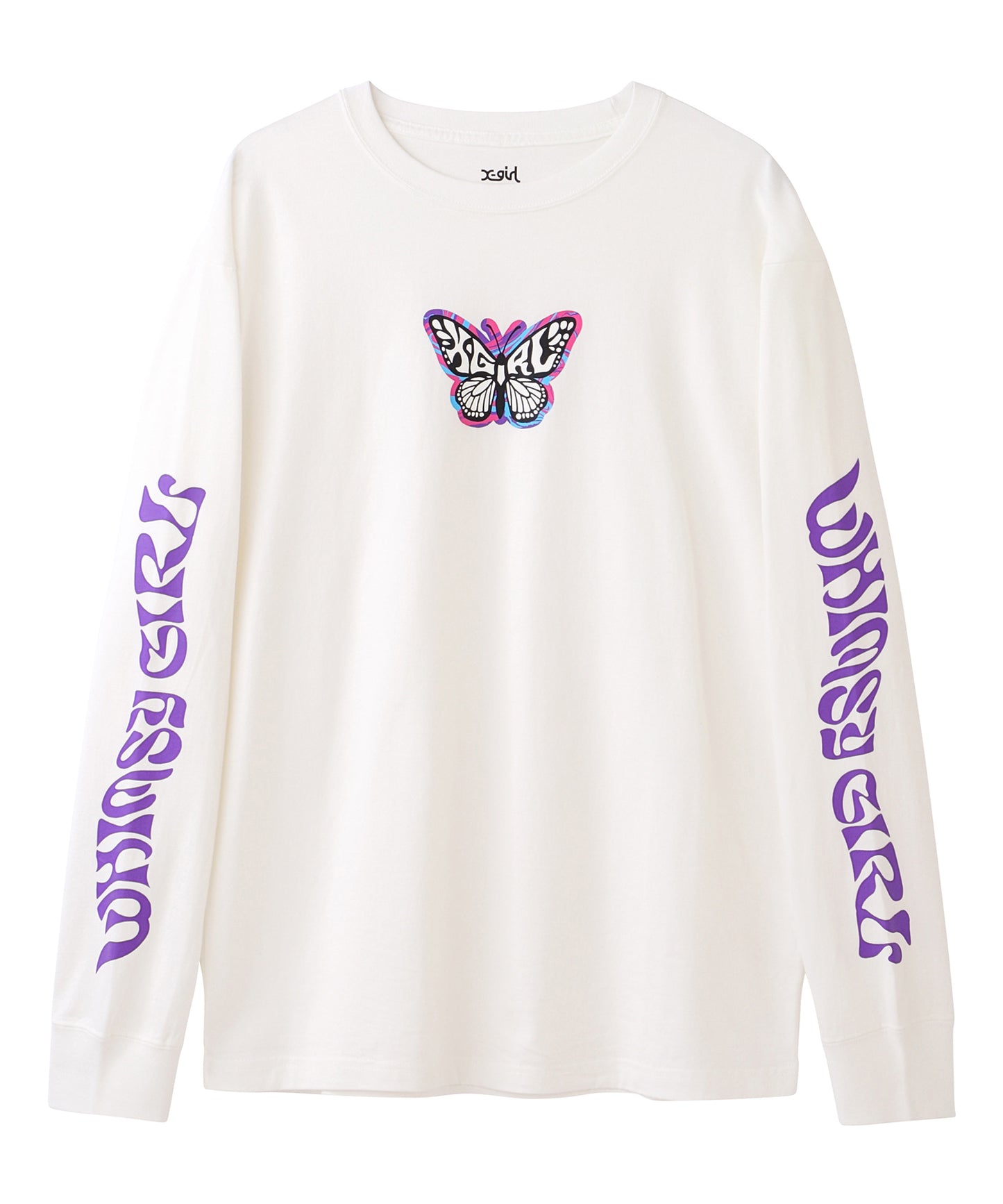 MARBLE BUTTERFLY L/S TEE