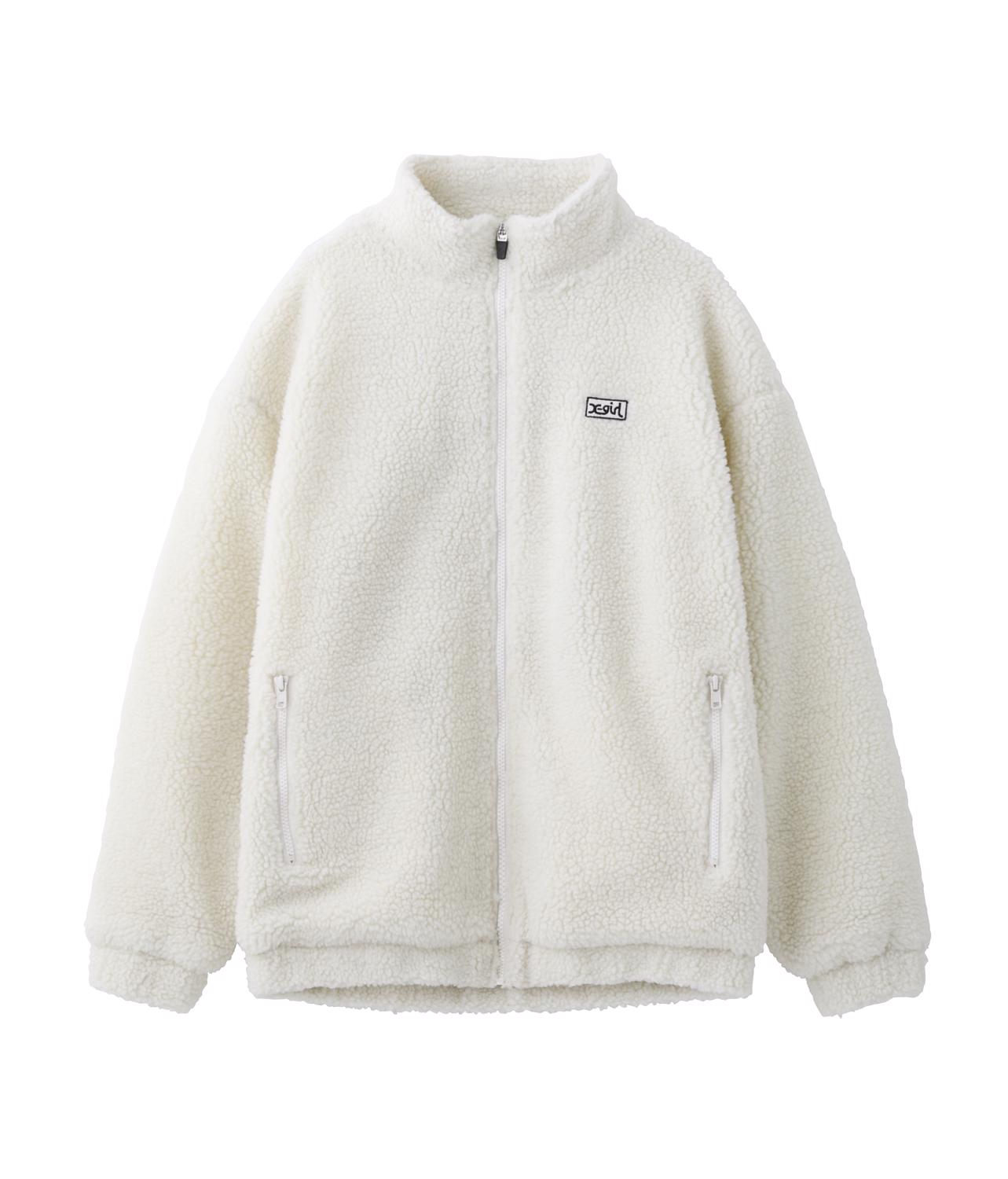 ZIP UP BOA JUMPER - X-girl