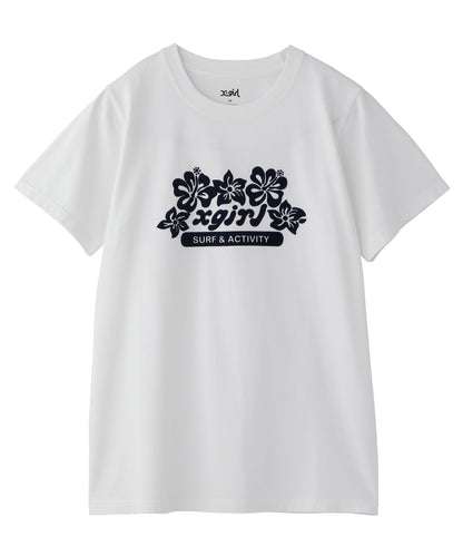 TROPICAL SURF S/S REGULAR TEE, T-SHIRT, X-Girl  