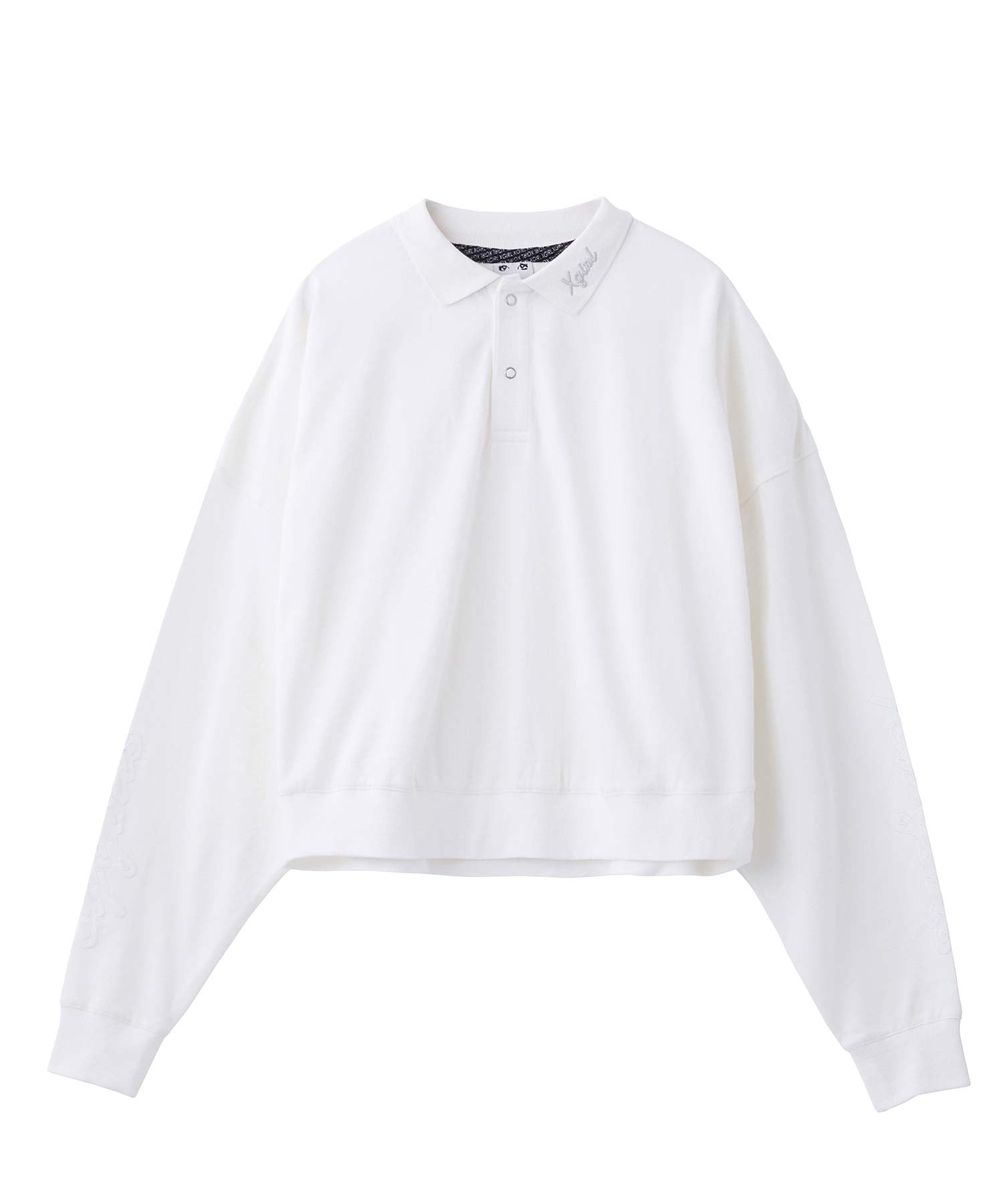 POLO L/S SHIRT - X-girl