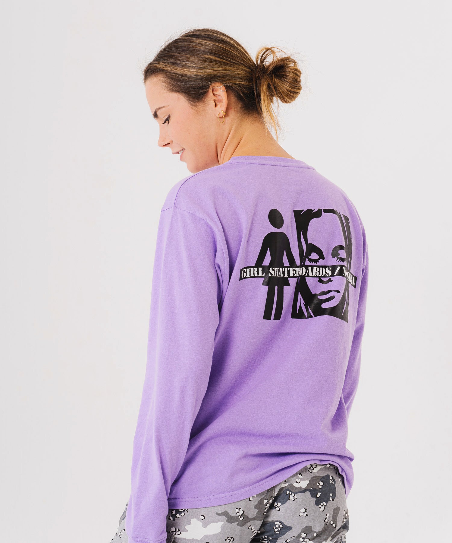 #1 X-girl x GIRL SKATEBOARDS L/S BIG TEE - X-girl