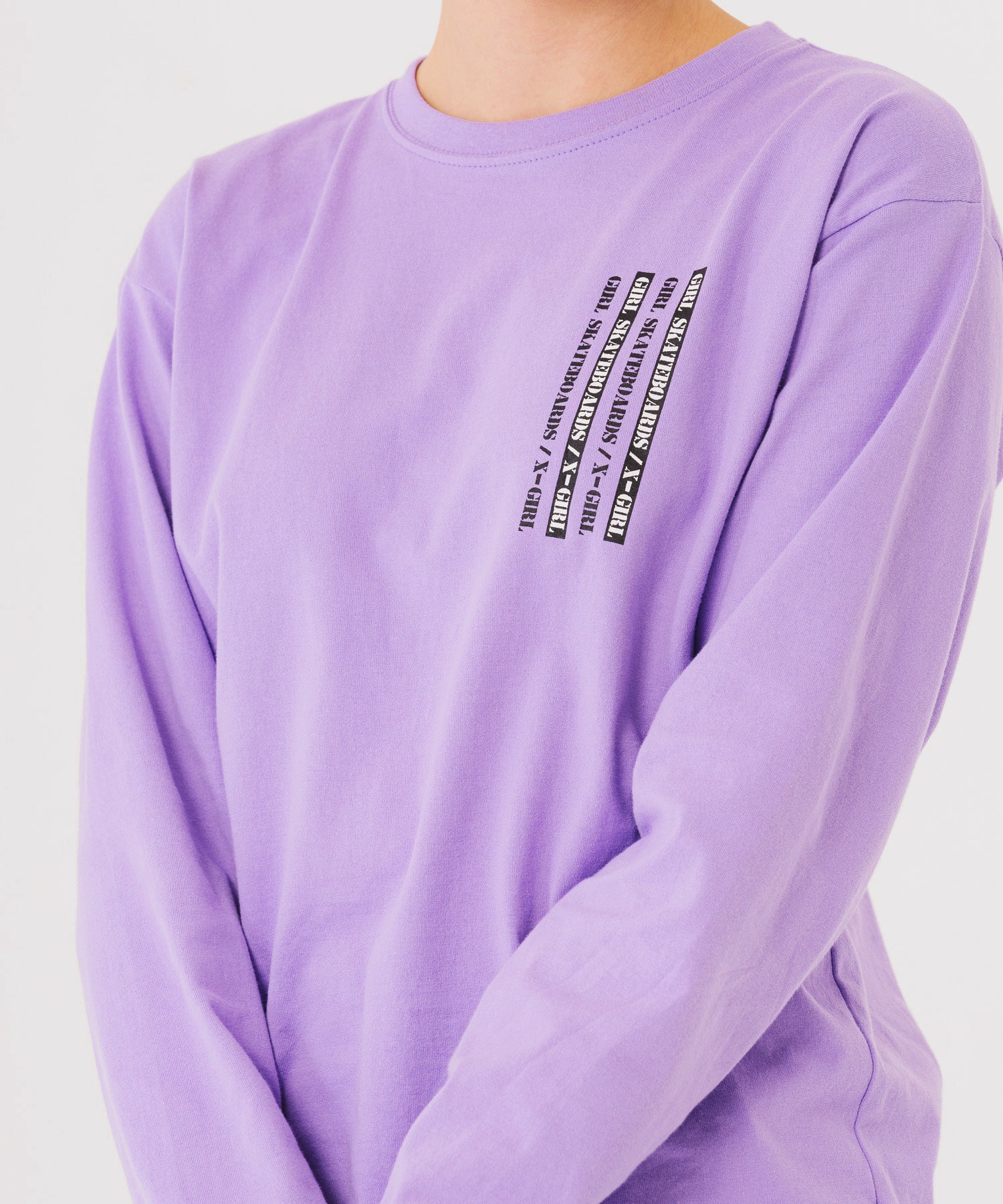 #1 X-girl x GIRL SKATEBOARDS L/S BIG TEE - X-girl