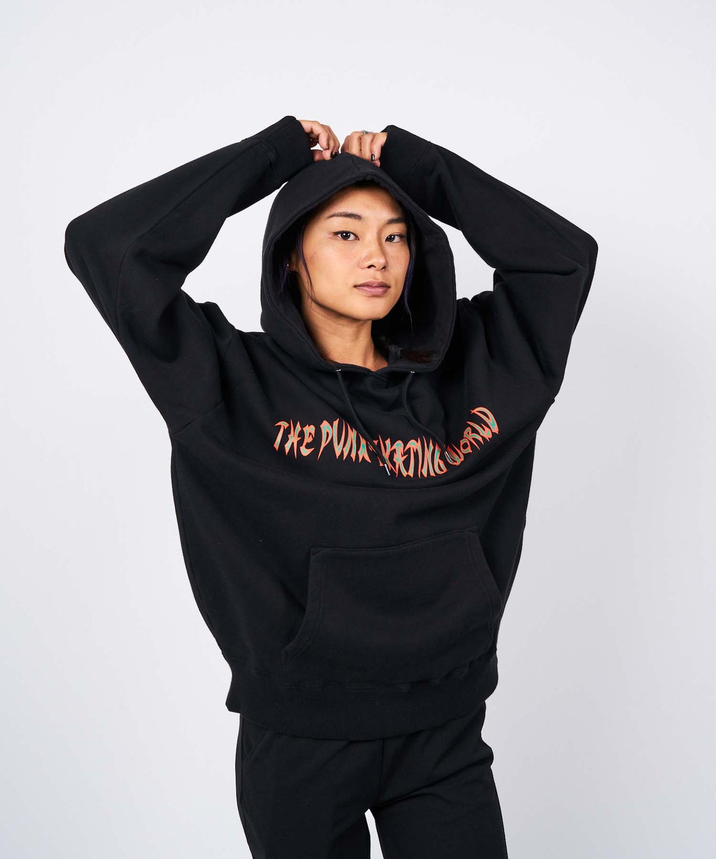 YIN-YANG BUNNY SWEAT HOODIE