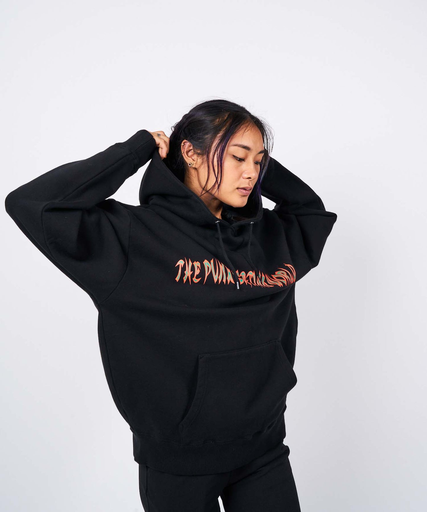 YIN-YANG BUNNY SWEAT HOODIE