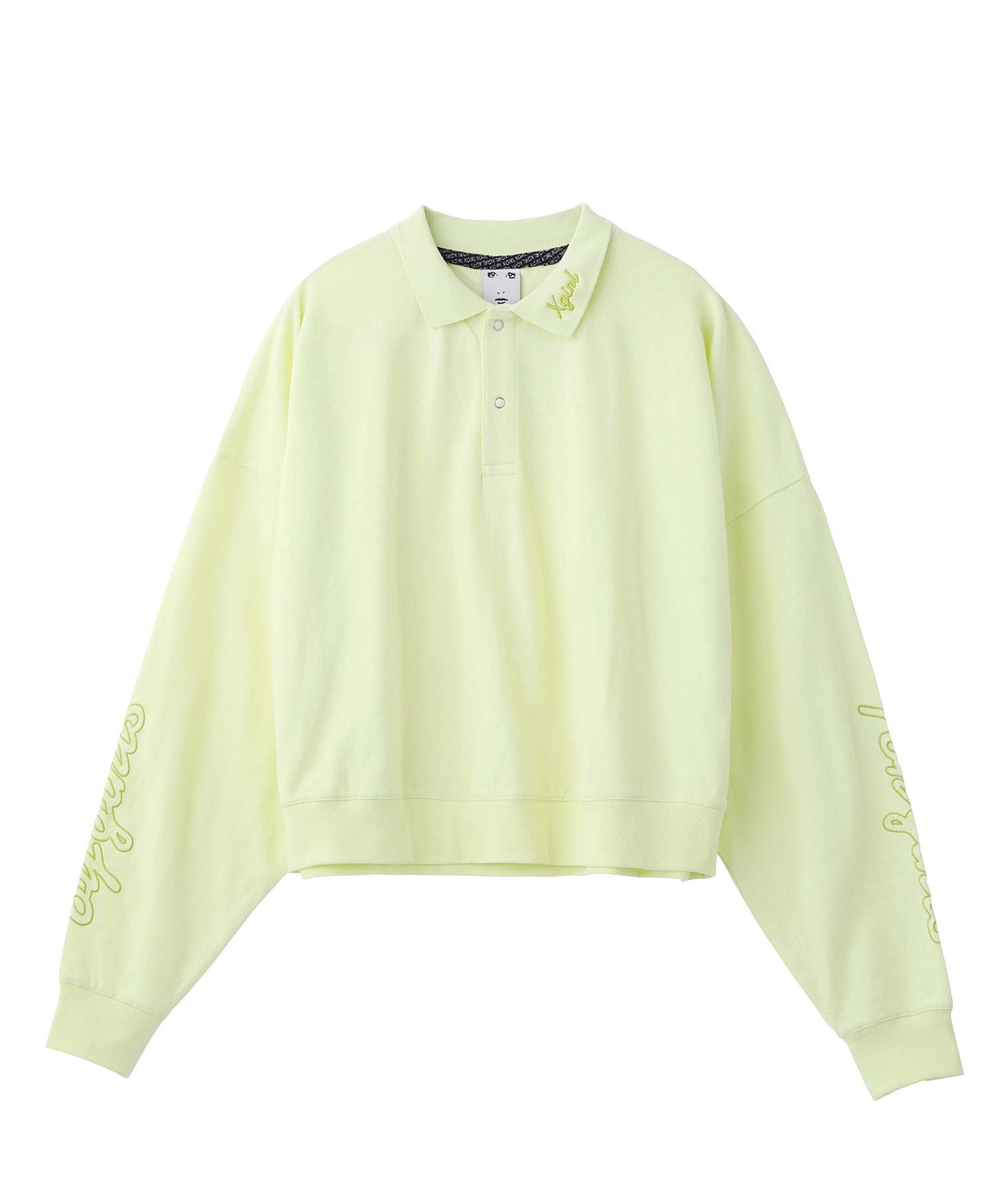 POLO L/S SHIRT - X-girl