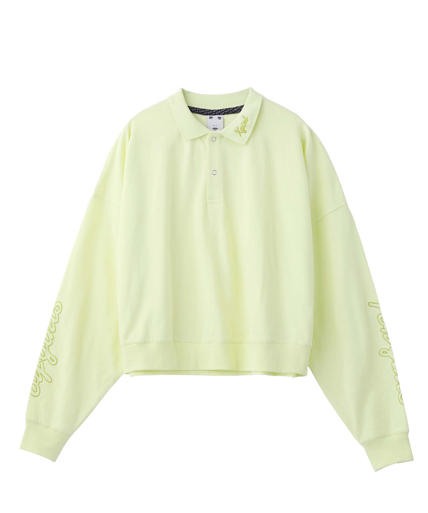 POLO L/S SHIRT - X-girl